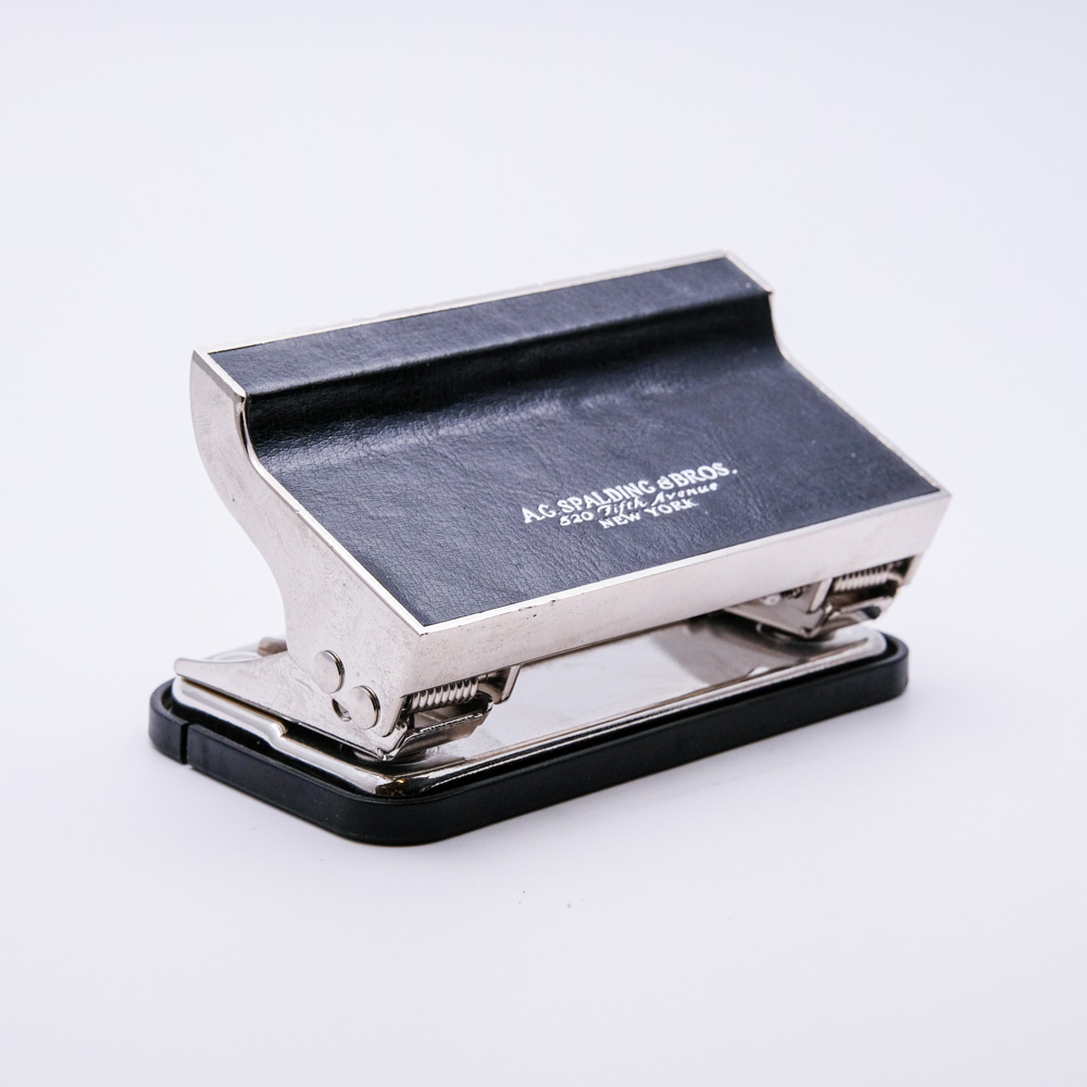 Spalding & Bros - Alluminio - PUNCH HOLE - Foratore - cartoleria rossi mantova dal 1927